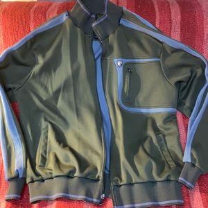 Kuhl Green and Gray Performance Jacket